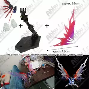 Piezas efecto ala de luz para RG 1/144 modelo Destiny modelo Mirage + base - Imagen 1 de 12
