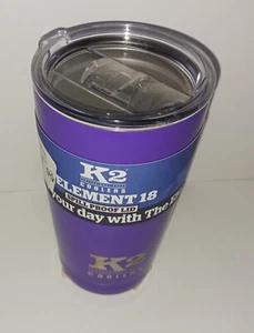 K2 Coolers Element 18 Edelstahl Farbe Becher Tasse & Deckel - 18 Unzen **NEU** - Bild 1 von 1