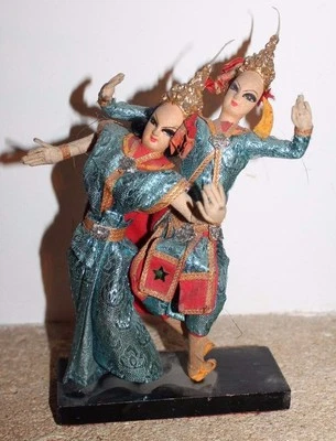 2 ancienne poupée asiatique  - Photo 1/2