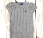Ralph Lauren Jumper 2 Years Grey Cable Knit 24 Months Toddler