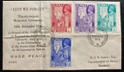 1946 Thanbyu Zayat Burma First Day cover FDC To Moulmein Wage peace Issue