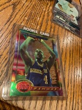 Chris Webber 1993-94 Topps Finest Rookie RC #212 GOLDEN STATE WARRIORS Bullets