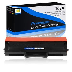 1PK Black W1105A 105A Toner Cartridge for HP LaserJet Pro MFP 135a 135w 137fnw - Picture 1 of 23