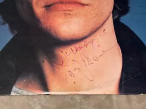 David Johansen SIGNED Debut LP US 12' New York Dolls GET A DAVID AUTO CHEAP - Picture 1 of 4