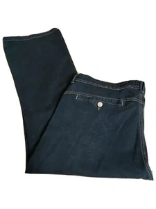 The Diva women's jeans size 18 blue 4 pockets stretch low rise EUC - Picture 1 of 4