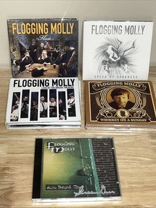 Flogging Molly 5 CD Lot. Float, Darkness, Live Greek Theater. Whiskey. Alive OOP - Bild 1 von 14