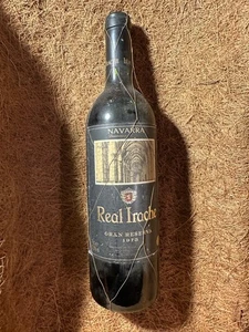 1 Flasche spanischer Rotwein / Real Irache Gran Reserva 1973 Navarra - Bild 1 von 3
