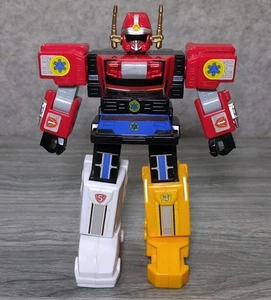 Power Rangers Rescue Lightspeed Megazord Actionfigur Bandai 1999 Vintage 7,5" - Bild 1 von 5