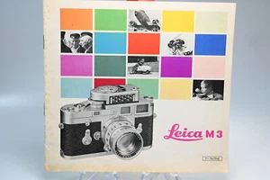 Leitz-Leica M3 Instruction Manual #G786 - Afbeelding 1 van 6