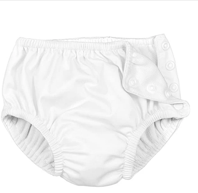 Traje de baño absorbente reutilizable Iplay Snap pañal blanco talla 6 meses Foto 1 de 1