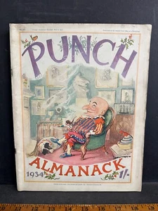November 6, 1933 PUNCH ALMANACK Magazine - Picture 1 of 13
