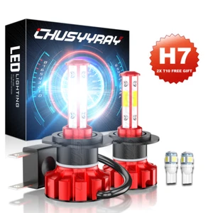 Fit Honda CBR1000RR 2004-2019 H7 Motorcycle Headlight Bulbs Super Bright 2pcs - Picture 1 of 11