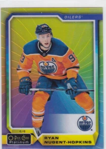 18/19 PLATINUM..RYAN NUGENT-HOPKINS..COLOR WHEEL..# 92..OILERS..COMBINED SHIP - Picture 1 of 1