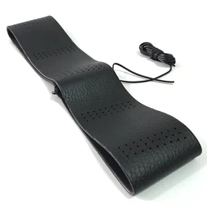 DATSUN TOYOTA MAZDA MITSUBISHI Classic Retro Rubber Steering Wheel Cover(Black) - Picture 1 of 3