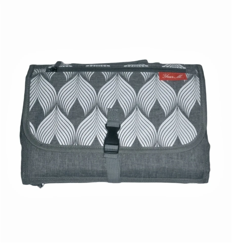 Bolso de Hombro Unisex Adulto Bebé Daiper Bag Blanco/Gris Foto 1 de 4