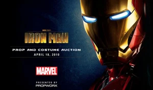 Iron Man hardcover auction catalog by Propworx - Picture 1 of 4