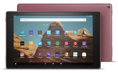 🔥 Amazon Kindle Fire 10, 9th Gen Tablet w/ Alexa 10.1" 1080p Full HD Plum 32GB - Image 1 of 4