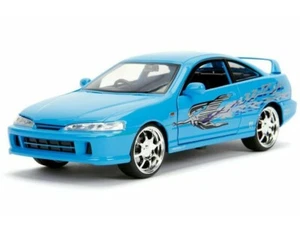 1/24 Jada Fast & Furious Movie Mia's Acura Integra modèle de voiture moulé sous pression bleu 30739 - Photo 1/4