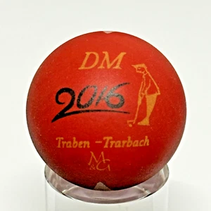 Minigolfball M&G DM 2016 Traben-Trarbach KR Streifen - unmarkiert, ungespielt - Bild 1 von 3