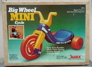 Marx Big Wheel Mini Cycle 5014 NIB 1979 Toy Sold At Marshall Field’s In Chicago - Picture 1 of 11