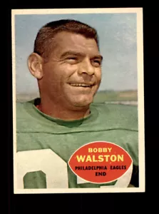 1960 Topps #86 Bobby Walston (piega linea di capelli) VG-EX - Foto 1 di 2