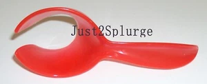 Tupperware Egg Scoop Lifter Spoon Gadget Easter Eggs Brand New Sheer Red - Picture 1 of 3
