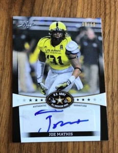 Leaf US Army All-American Bowl 2013 ~ Joe Mathis RC 36/50 SP ~ Novato de Washington - Imagen 1 de 1