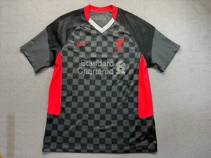 Nike Liverpool FC 2020/21 3rd Jersey Mens size L Black football shirt - Picture 1 of 17