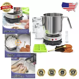 Ultimate Soap Making Kit for Adults & Beginners: Fast Melting Hot Plate Included - Picture 1 of 10