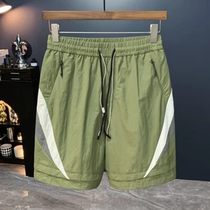 Pantalones cortos deportivos sueltos de secado rápido de verano transpirables e informales de cinco cuartos - Imagen 1 de 15
