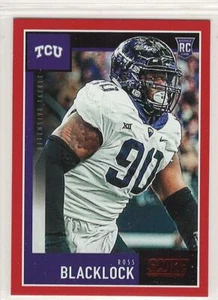 ROSS BLACKLOCK RC 2020 SCORE Football RED parallel RETAIL TCU Texans - Picture 1 of 1
