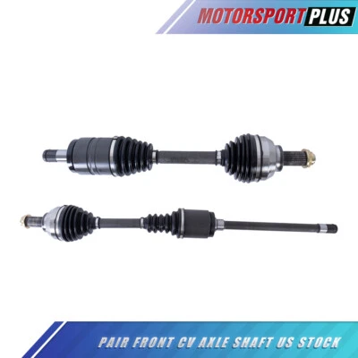 Par de ejes CV delanteros del lado del conductor y del pasajero para BMW 325xi 330xi 2001-2005 Foto 1 de 4