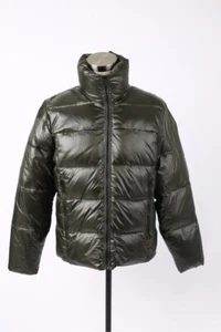 NEW Barneys New York Puffer Jacket SZ Medium / Forest Green $495 - Picture 1 of 8