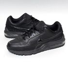 Herren Nike Schuhe Air Max LTD 3 dreifach schwarz Turnschuhe Größe 10,5