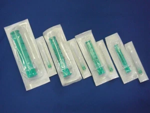 4er Set Einmalspritze + Kanüle - je 1x in 2 - 5 -10 & 20 ml - Neu & Steril - Bild 1 von 1
