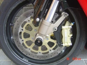 GSX1300 ZX7R 9R GSF TL Bandit ZRX Beringer Brembo Caliper Bracket Adapter 100mm - Picture 1 of 3