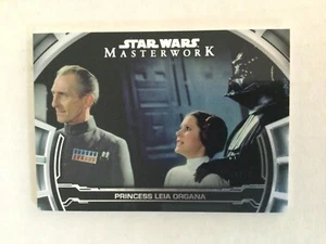 Star Wars Masterwork 2019 - Defining Moments Rainbow Foil/299 - Princess Leia - Imagen 1 de 2