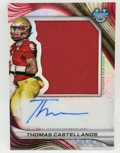 2024 Bowman's Best University Thomas Castellanos Rookie Patch Auto RPA PJA-TC - Bild 1 von 2
