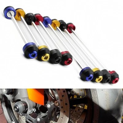 Передняя задняя вилка оси ползунок колеса протектор аварии предохранитель для TUONO 660 V4 V4R - Изображение 1 из 4