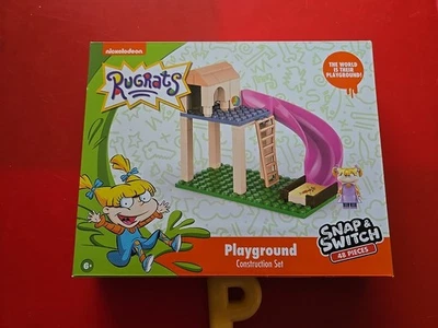 ¡Nuevo! - Rugrats - Juego de construcción de patio de recreo - 48 piezas - Snap & Switch - Nicke Foto 1 de 4