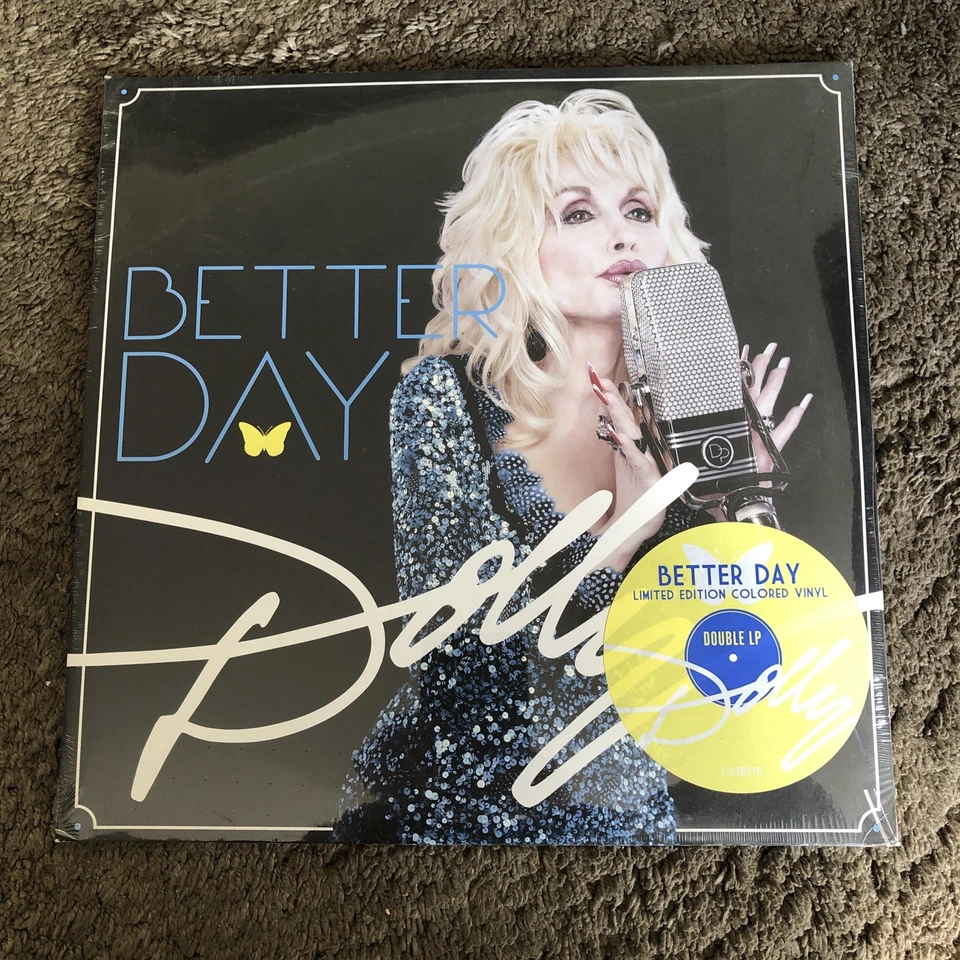 SEALED DOLLY PARTON Better Day VMP Limited Ed LP Colored Vinyl 2011 - Image 1 of 4