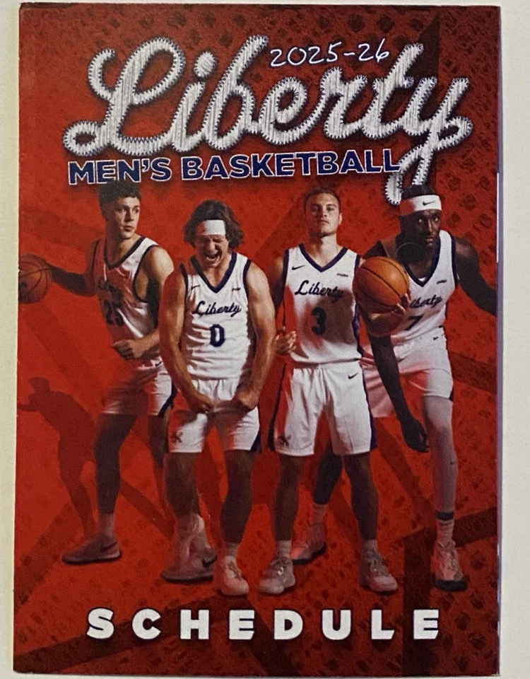Calendario 2025-2026 LIBERTY FLAMES 🏀 Baloncesto Universitario Sked ¡¡GENIAL!!️M Foto 1 de 1