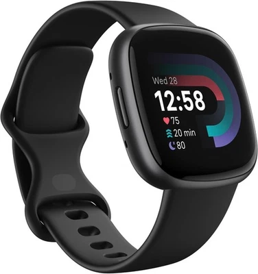 Google Fitbit Versa 4 Fitness Smartwatch with Built-in GPS and up to 6 Days Batt - image 1 of 4