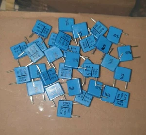25X NOS WIMA FKS3 10nF 0.01uF 100V FILM FOIL GUITAR TONE AUDIO CAPS! MULLARD REP - Picture 1 of 1