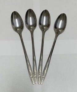 Superior Dessert Spoons -Flatware - Set Of 4- Mz76 - Picture 1 of 4