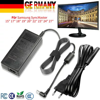 42W 14V Ladegerät für Samsung LCD TV Monitor Netzgerät Ladekabel 15" bis 27" - Bild 1 von 4