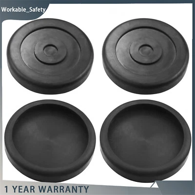 Set of 4 Round Rubber Arm Pads Fit For BendPak Lift Dannmar Lift # 5715017 - Image 1 of 4