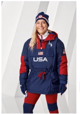 POLO Parka Ralph Lauren USA Olympic Games 2022 Opening Ceremony Sz Medium NWT - Image 1 of 4