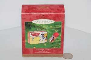 Hallmark 2000 Keepsake Hopalong Cassidy Lunch Box Set Ornaments in Box - Picture 1 of 6