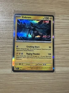 Pokemon - Zekrom 066/182 - Holo Rare - Paradox Rift - NM/M - Picture 1 of 2